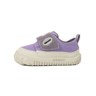 EBMINI VIOLET canvas toddler walking shoes — front angle