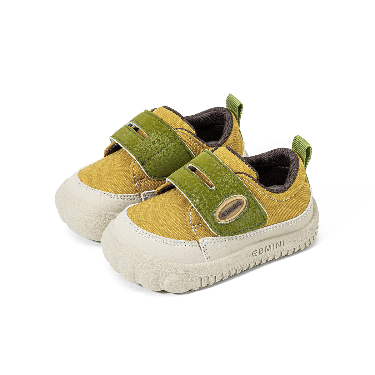 EBMINI VIOLET canvas toddler walking shoes — flexibility detail