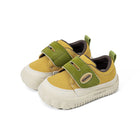 EBMINI VIOLET canvas toddler walking shoes — flexibility detail