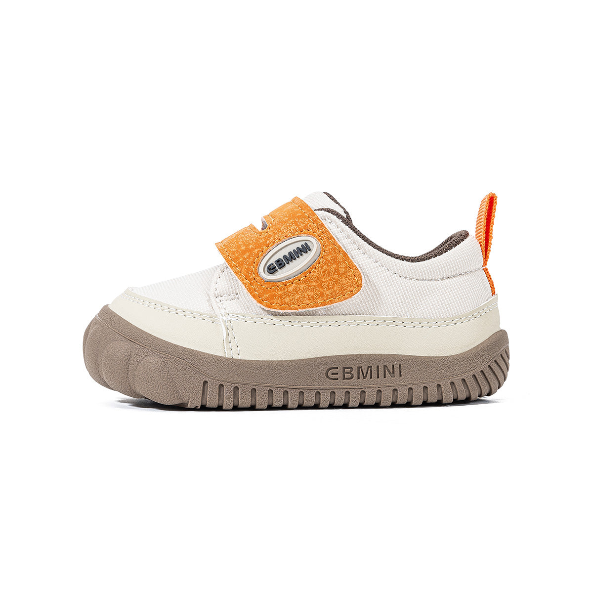 EBMINI VIOLET canvas toddler walking shoes — on-foot styling