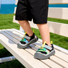 EBMINI VOLT easy-on sandals with a secure hook-and-loop strap