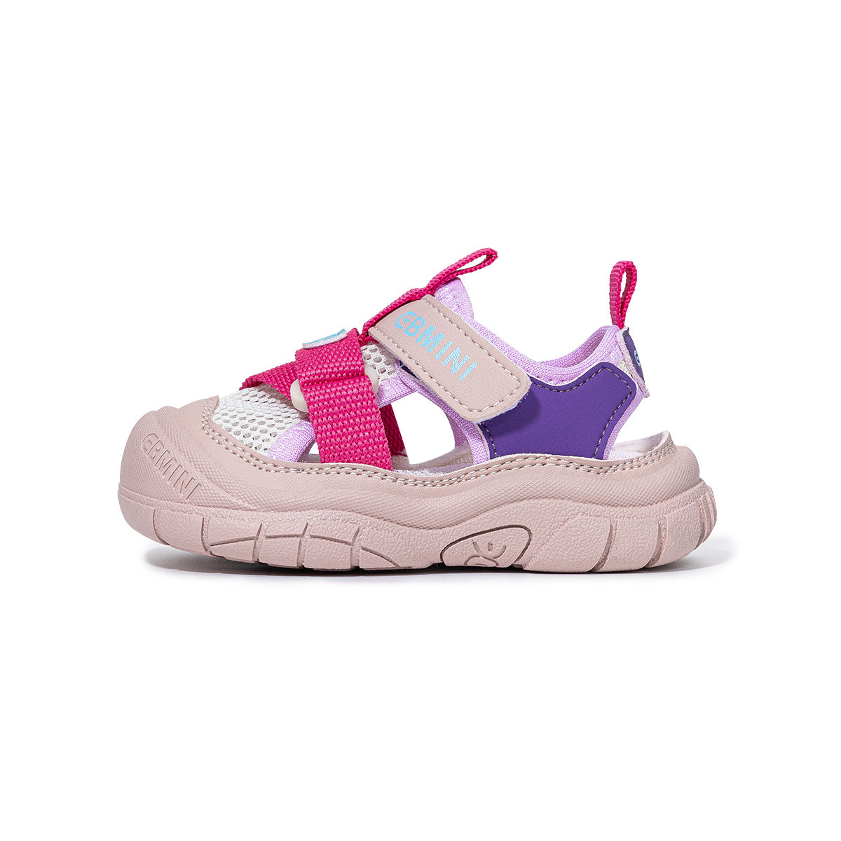 EBMINI VOLT closed-toe barefoot sandals for active toddlers