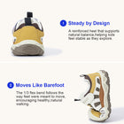 EBMINI VOYAGE padded heel support and flexible sole demonstration