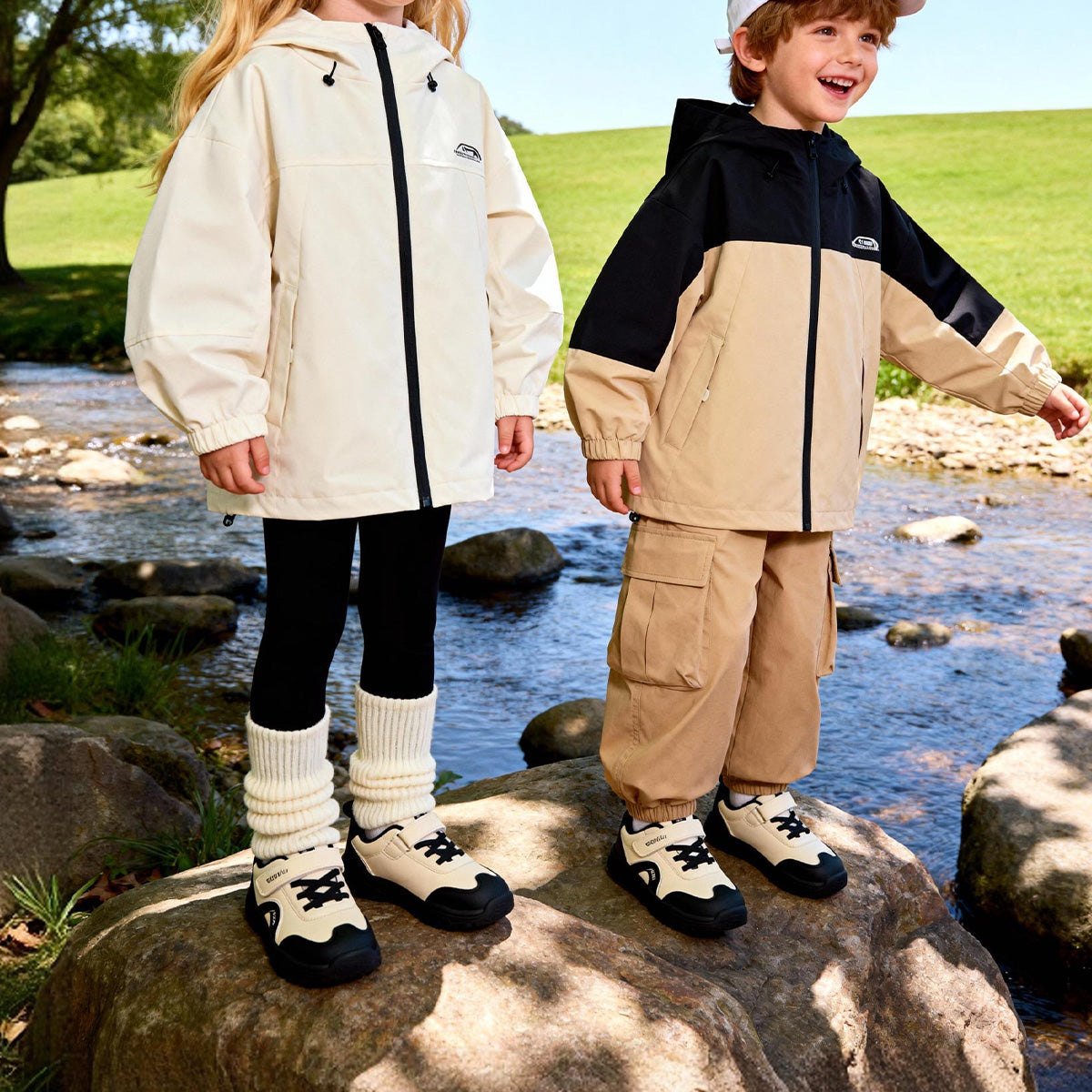 EBMINI WAKE breathable mesh sneakers for active toddlers