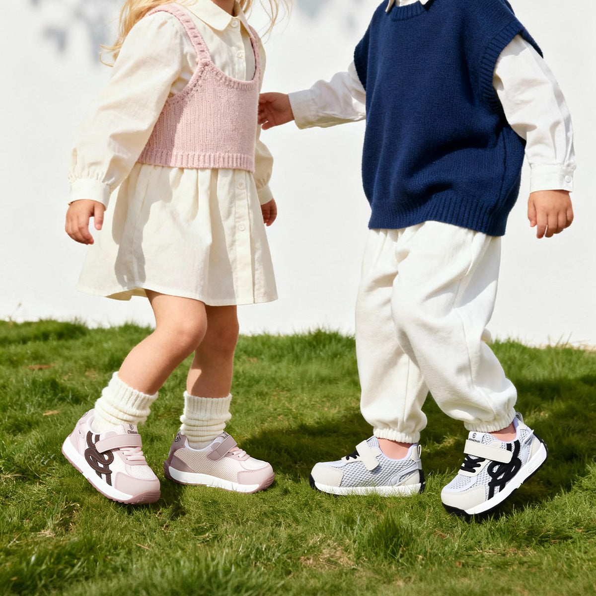 EBMINI WARP breathable mesh sneakers for active kids