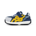 EBMINI WARP suede-accented retro sneakers for daily wear