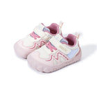 EBMINI WAVEY wide toe colorblock toddler sneakers heel support detail