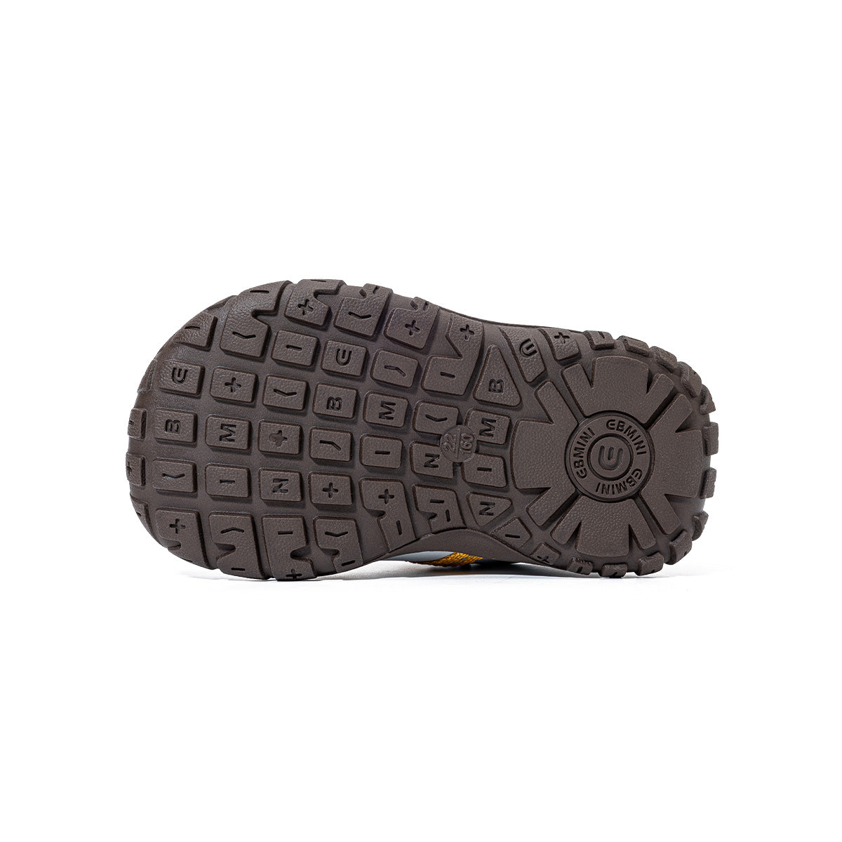EBMINI WEAVE non-slip outsole with dependable traction