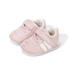 EBMINI WHISKERS kitty embroidered baby crib shoes — hero product view