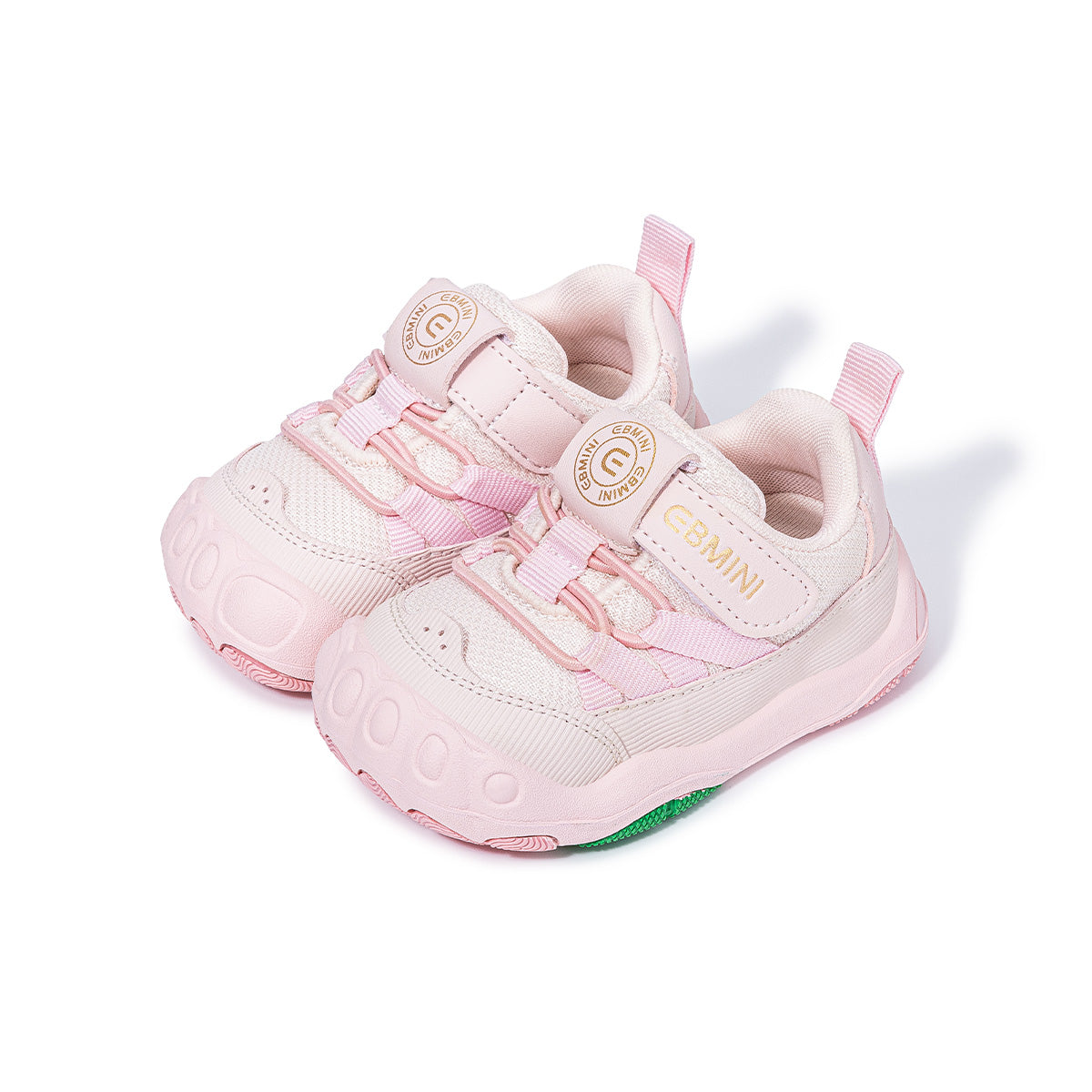 EBMINI ZING flexible toddler sneakers with a grooved outsole