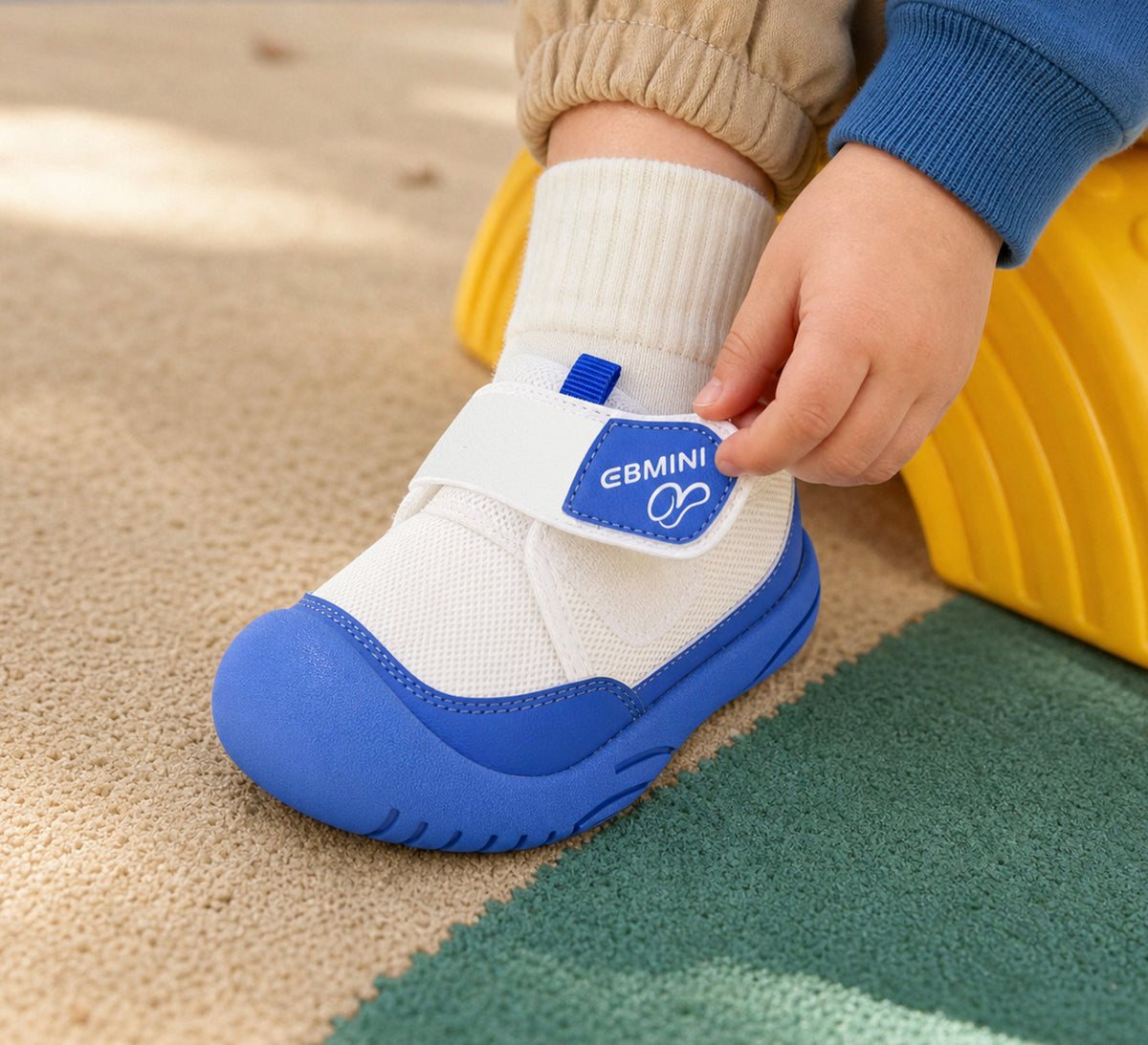 EBMINI footwear designed for growing feet